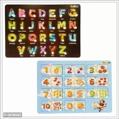 Todfod Wooden Jigsaw Puzzles Wild Animal  Shapes Characters For Kids 1 Pieces-thumb0