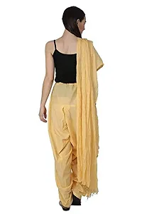 Outerwear Fashion Women's Cotton Patiala and Dupptta-Light Beige-thumb2