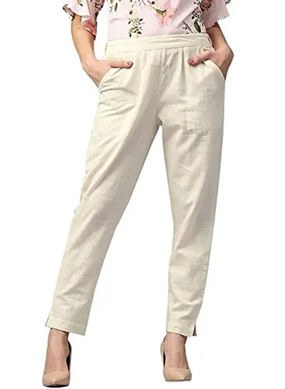 Stylish Cotton Solid Pants