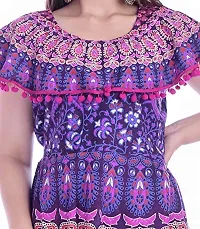 Outer Wear Women's Cotton Anarkali Kurti (multicolurjaipuri_frock_07_Multicolour_2XL)-thumb2