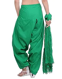 OUTERWEAR Fashion Combo Of Women's Cotton Patiala and Dupptta-thumb2