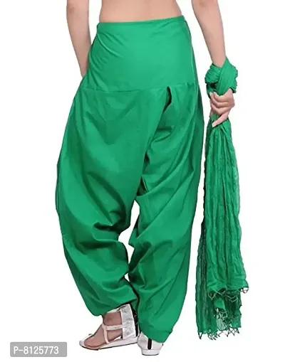 OUTERWEAR Fashion Combo Of Women's Cotton Patiala and Dupptta-thumb3