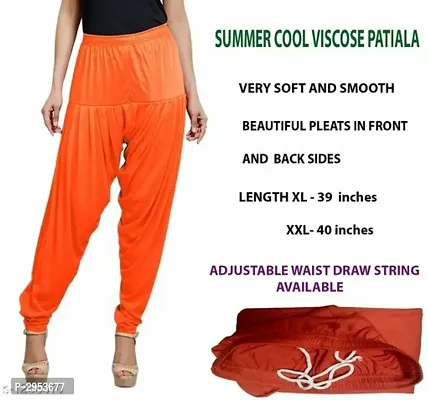 Solid Viscose Dhoti Pants For Women's