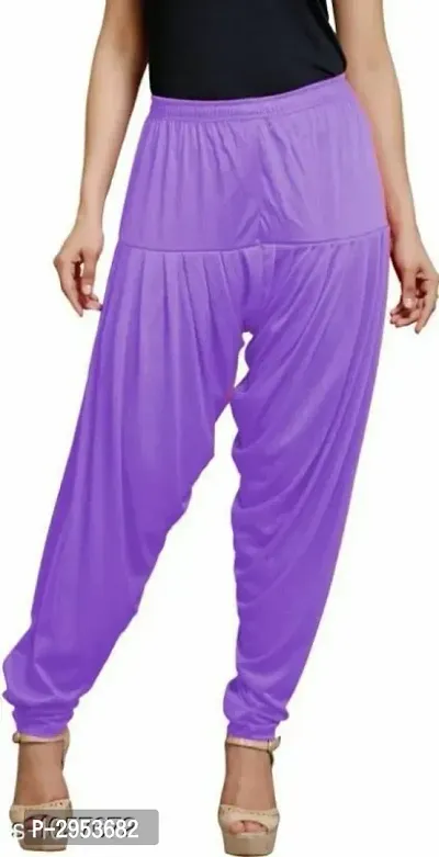 Solid Viscose Dhoti Pants For Women's