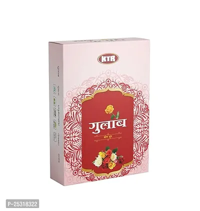 Rose Cone Dhoop Natural Incense Pack Of 12-thumb0