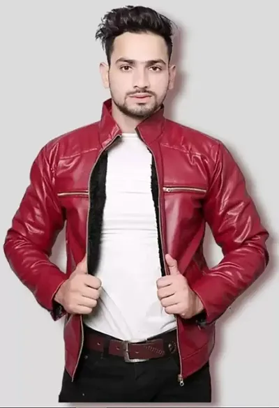 Stylish Leather Jacket For Men