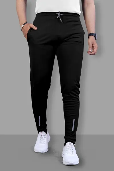 Comfortable Regular Track Pants L For Men