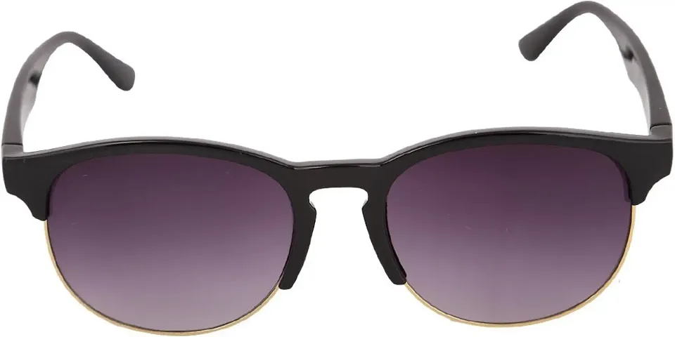 Cateye Sunglasses For Girls&Women.Black Color Frame.Black Color Lens.Size-MEDIUM.