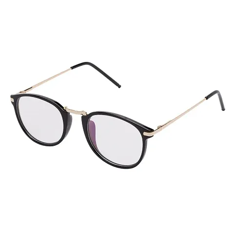 Criba Gradient Aviator Unisex Sunglasses - (enjoy white round|40|Black Color Lens)