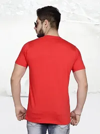 Mens Stylish Round Neck Printed T-Shirt-thumb2