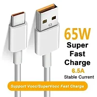 TECHZY Super VOOC 80Watt 8Amp Cable (Yellow, 1m)-thumb1