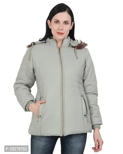 Stylish Fancy Designer Nylon Solid Jacket For Women