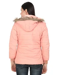 Stylish Fancy Designer Nylon Solid Jacket For Women-thumb1