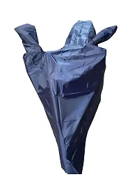 BIGZOOM Dustproof UV Ray Protection Weather Proof Bike Body Cover for Bajaj Pulsar 150/180/200/220 Bs3 Bs4 and bs6 All Model (Blue)-thumb3