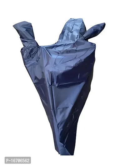 BIGZOOM Dustproof UV Ray Protection Weather Proof Bike Body Cover for Bajaj Pulsar 150/180/200/220 Bs3 Bs4 and bs6 All Model (Blue)-thumb4