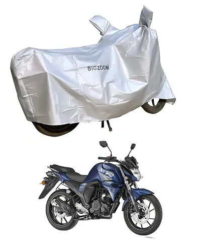 BIGZOOM Water Resistant UV Protection & Dustproof Bike Body Cover for Yamaha FZ / FZS Bs3 to BS6 All Model