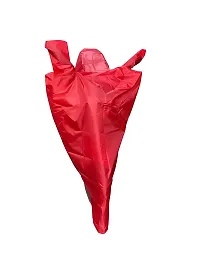 BIGZOOM Dustproof UV Ray Protection Weather Proof Bike Body Cover for Bajaj Pulsar 150/180/200/220 Bs3 Bs4 and bs6 All Model (Red)-thumb1