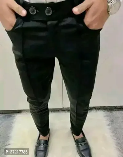 trouser for men black