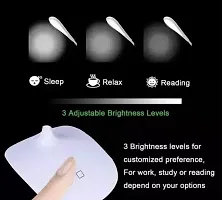 Study Lamp Rechargeable Led Torch Touch On Off Switch Student Study Reading Dimmer Led Table Lamps White Desk Light Lamp (Multicolor,Plastic, Pack of 1) (RANDOM COLOUR) Table Lamps-thumb1