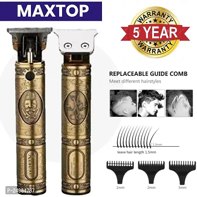 MAXTOP Cordless Hair Clipper Best trimmer,Trendy trimmer, Trimer , Good trimmer ,Stainless Steel Multi-purpose USB Rechargeable Hair Trimmer Cutting Machine Clipper Men Grooming Kit Beard Trimmer Nose-thumb0