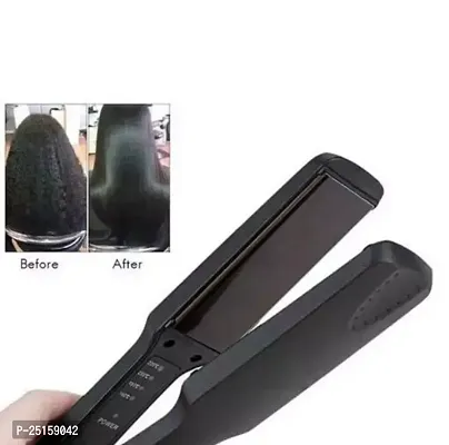 Kemei KM 329 Ceramic Professional Electric Hair Straightener,Ball Straightener,Baal Sidha To Wali Machine-thumb3