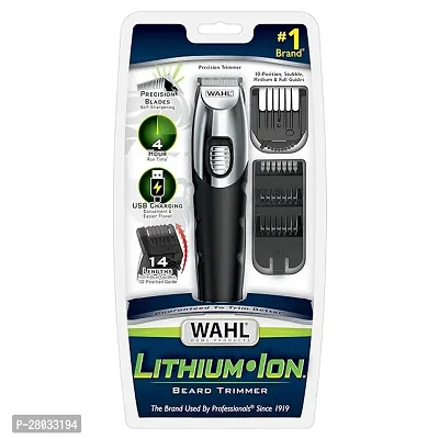 Rechargeable Trimmer for Men with Self-Sharpening Precision Blades, 14 Cutting Lengths-thumb2