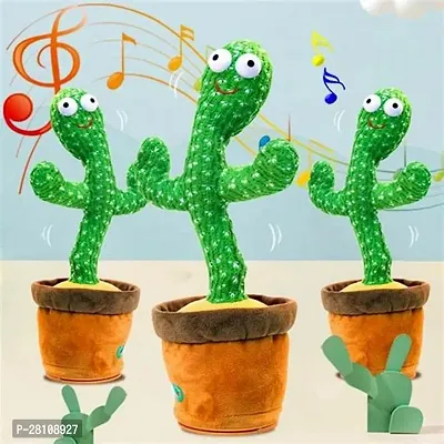 Baby Toys Dancing Talking Cactus Toy with Adjustable Volume Control-thumb3