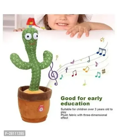 Baby Toys Dancing Talking Cactus Toy with Adjustable Volume Control, Talking Cactus Toys 6 to 12 Month, The Singing Cactus Toy Repeats What You Say, Talking, Dancing,-thumb3
