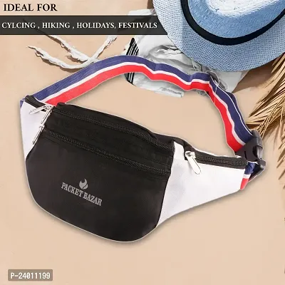 Adjustable Strap Polyester Waist Bag for Men-thumb0