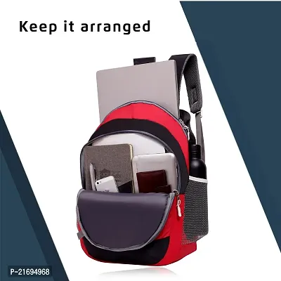 Red Unisex Backpack-thumb2