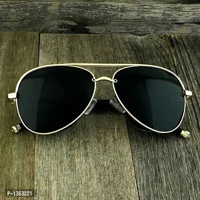 Buy Gold-Toned Sunglasses for Men by Ray-Ban Online | Ajio.com