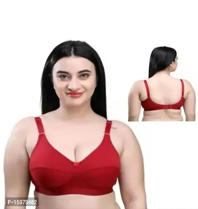 Stylish Fancy Cotton Solid Bras For Women Pack Of 1-thumb0