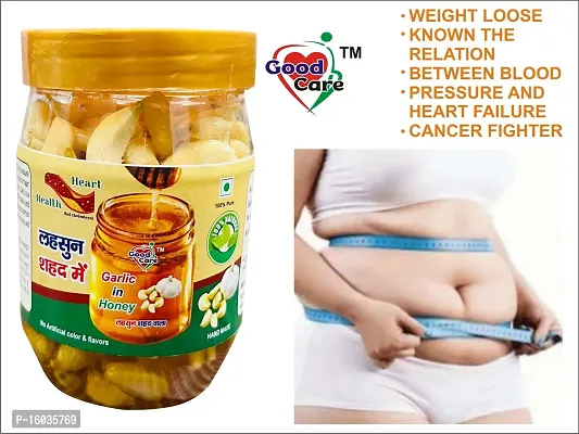 Good care Garlic in Honey 100 % Natural Food, 100% Honey, Benefits of Human, Heart Help  (300 g)-thumb3