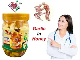 Good care Garlic in Honey 100 % Natural Food, 100% Honey, Benefits of Human, Heart Help  (300 g)-thumb3