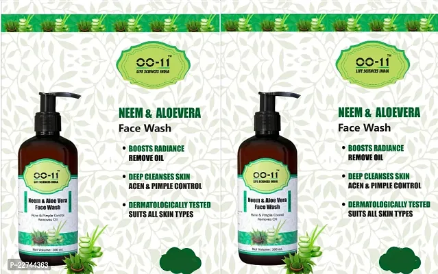 OO-11 Neem Aloe Vera Face Wash  Combo