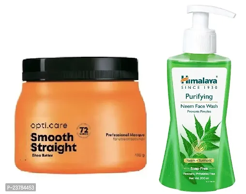 Smooth Straight Masque hair spa-1   Purifying Neem Face Wash-1 P2