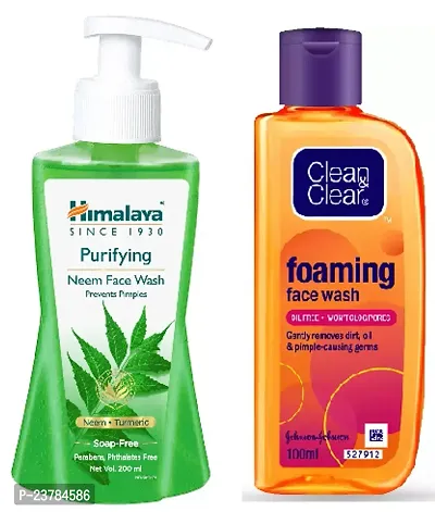 Purifying Neem Face Wash-1  Clean  Clea foaming Face Wash-1 P2