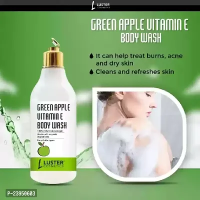 Luster Green Apple E Body Wash -1