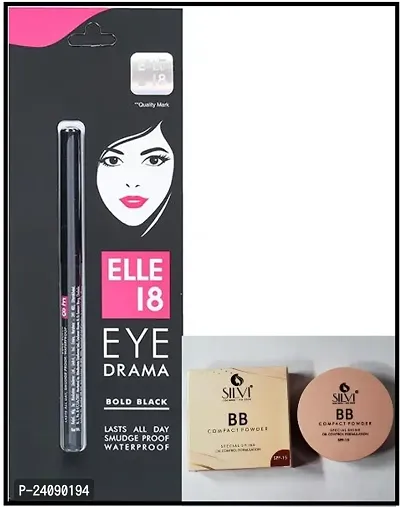 ELLY 18 Kajal-1  Silvi BBCompact POWDER-1 Pack Of 2