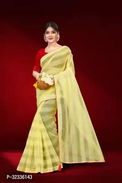 Embroidered Banarasi Net Saree-thumb0