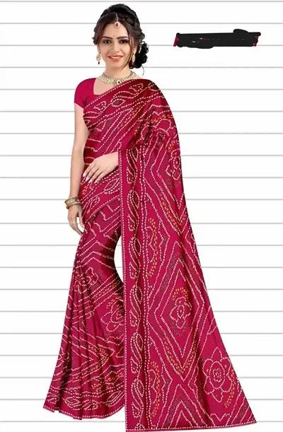 Best Selling Georgette Saree with Blouse piece 