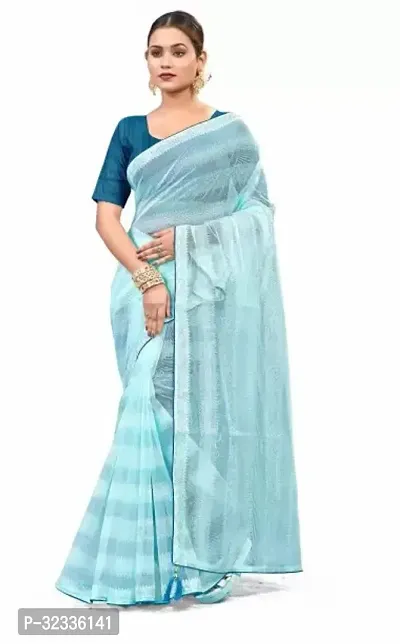 Embroidered Banarasi Net Saree