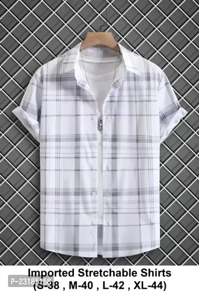 Men Regular Fit Printed Casual Shirt-thumb0