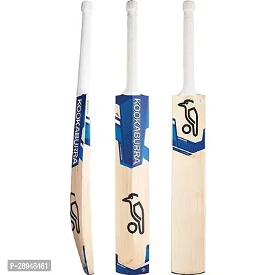 TOSKA Full Size Kookaburra Cricket Bat for All Hard and Soft Tennis Ball/Plastic Ball Cricket Bat (Men|Women) (Blue.W)-thumb0
