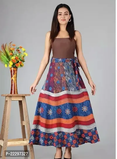 Stunning Cotton Printed Skirts For Women-thumb0