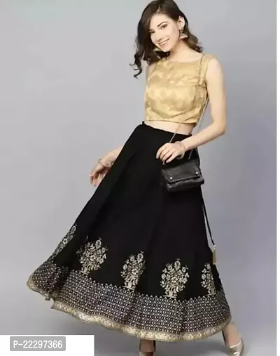 Stunning Rayon Printed Skirts For Women-thumb0