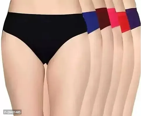 Beautiful Multicoloured Cotton Hipster Panty For Women-thumb0