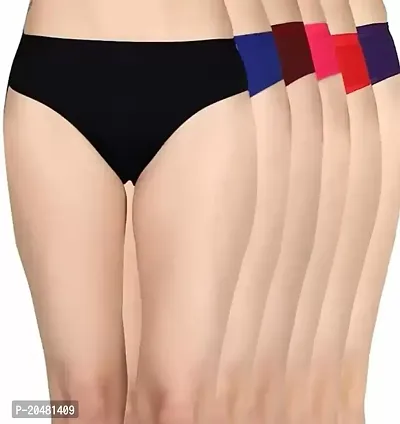 Beautiful Multicoloured Cotton Hipster Panty For Women