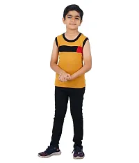 Boys Premium Sleeveless Vest Smooth and Comfort Fit for All Season (pack of 5)-thumb3