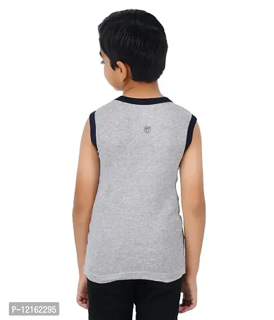 Boys Premium Sleeveless Vest Smooth and Comfort Fit for All Season (pack of 4)-thumb5